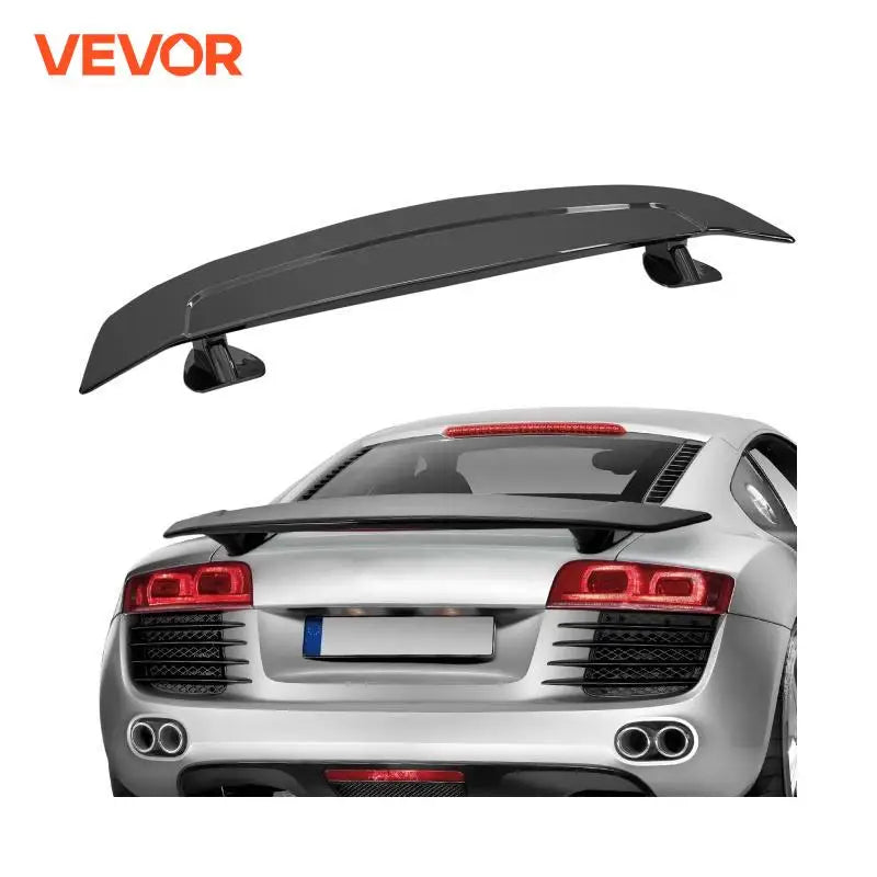 Spoiler de Carro Vevor GT Wing 46.3 Polegadas Universal Preto ABS