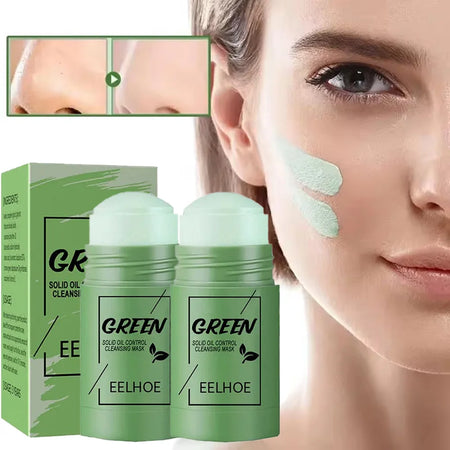 Green Tea Deep Cleansing Mask Stick | Oil Control &amp; Blackhead Removal