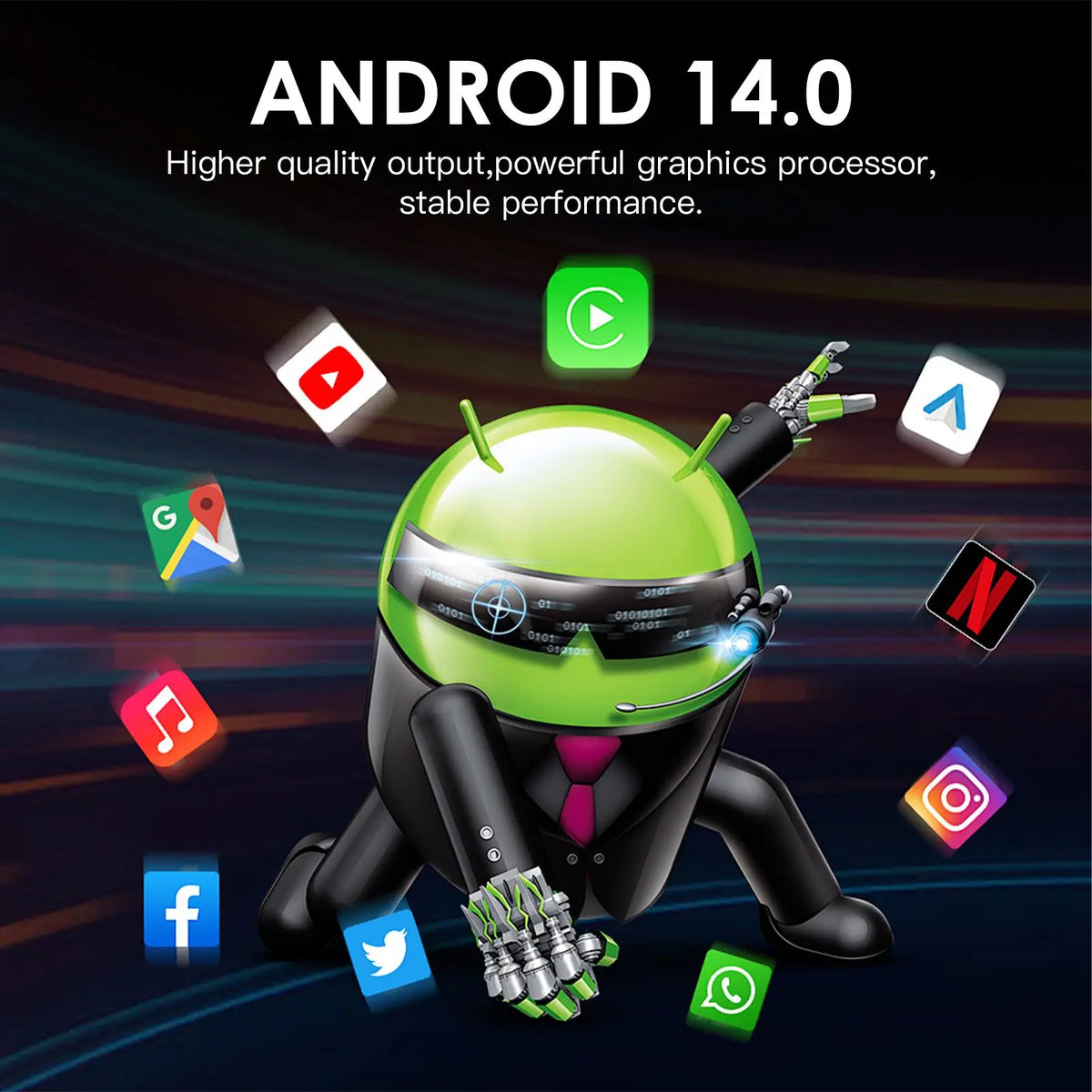 HONGTOP Smart Android TV Box &ndash; 8K Media Box Pro Edition