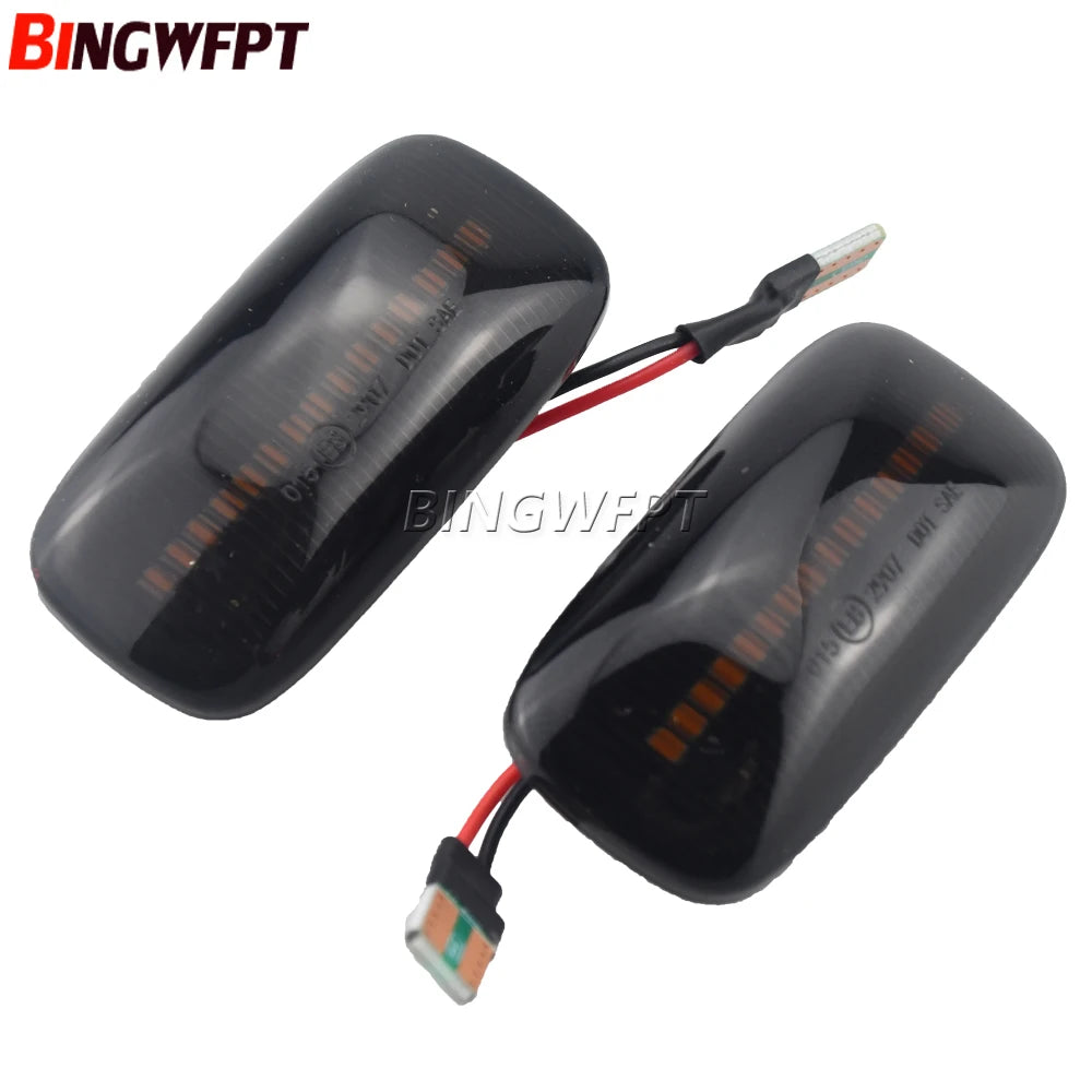 2x Flowing LED Side Marker Dynamic Turn Signal Light Lamp For Nissan Maxima Skyline R34 Almera N15 N16 Pulsar Primera P11 P12 by InterCyprus Trading Ltd