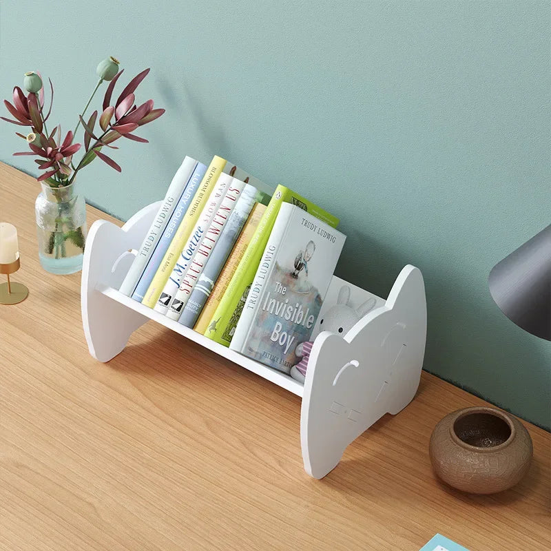 Simple Desktop Bookshelf Rack &ndash; Multifunctional Organizer