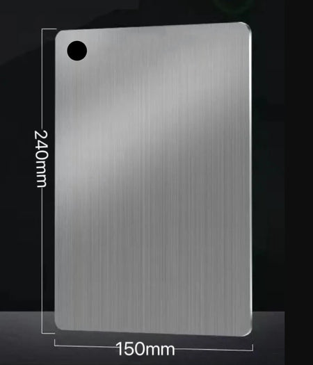 5 Size 304 Stainless Cutting Board - Ultra Antibacterial