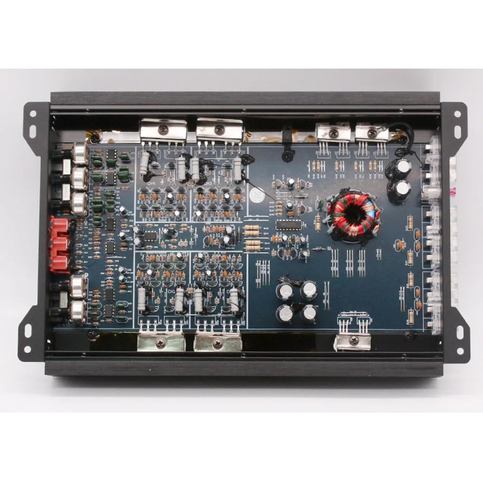 KUERL Ενισχυτής Αυτοκινήτου 4 Καναλιών, 12V Γέφυρα 4x45W, Αλουμινένιο Κράμα