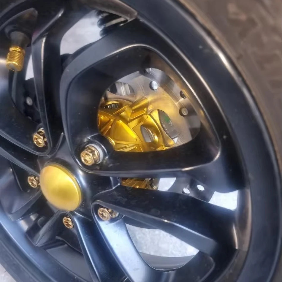 Piasta przedniego koła Vespa Primavera 150 Sprint 150, stop aluminium, wytrzymalsza piasta