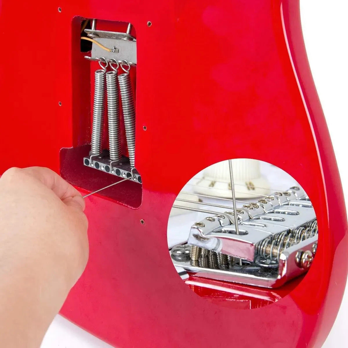 Miwayer 52.5mm Tremolo Bridge Chrome &ndash; Vintage Design