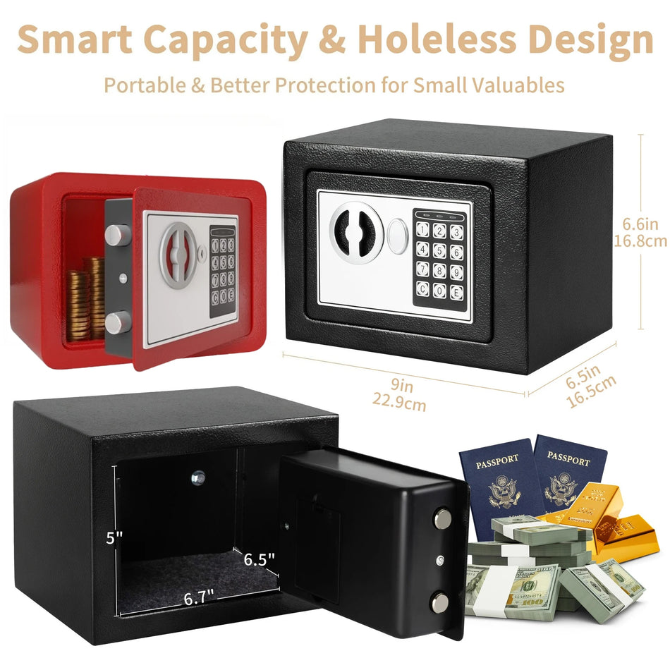 InterCyprus Smart Metal Safe &ndash; Digital Hotel Safe Box