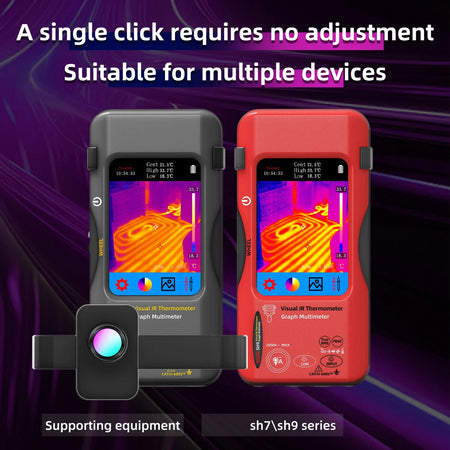 BSIDE SH7 Touch Thermal Imaging Multimeter &ndash; High Accuracy Voltage Testing with IR Camera