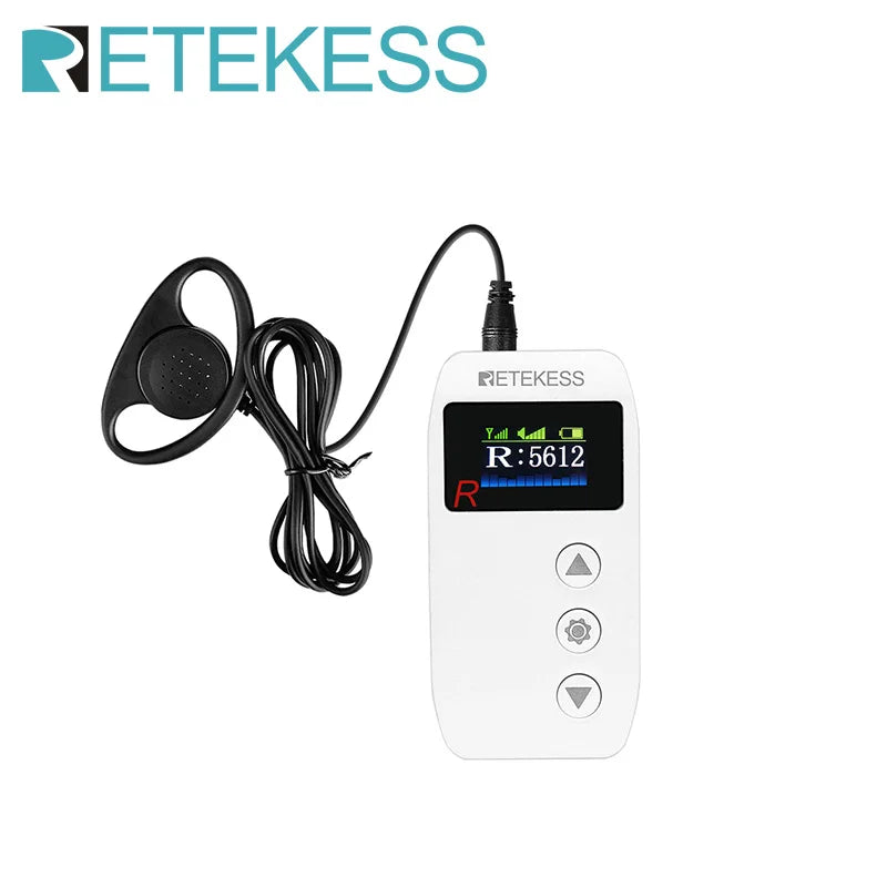 Receptor de 2.4GHz para el sistema de guía de audio inalámbrico TT110