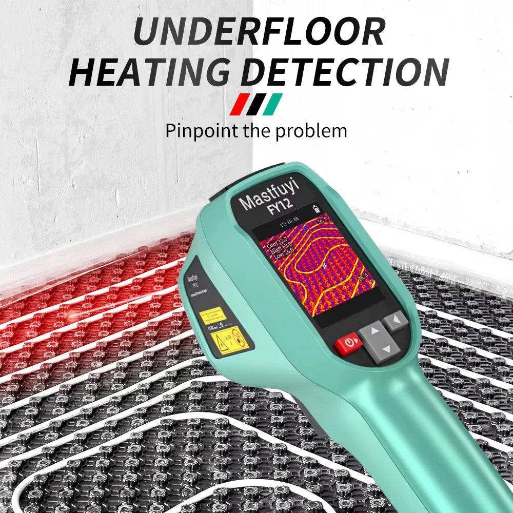 Advanced MASTFUYI Handheld Thermal Imaging Camera with Rechargeable Battery, Waterproof &amp; Dustproof, -20u2103 to 550u2103 Range