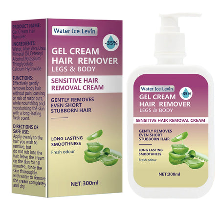 Water Ice Levin WA-18-5110 &ndash; Painless Hair Removal Cream with Growth Inhibitor 300ML