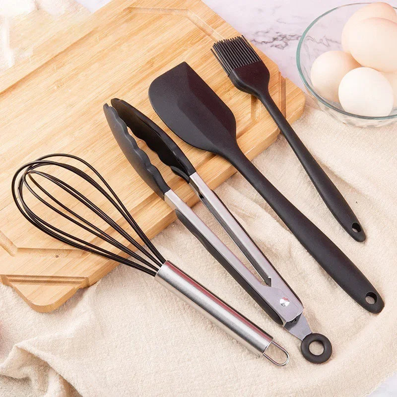 Silicone Kitchenware Cooking Set &ndash; Eco-Friendly Non-Stick Utensils