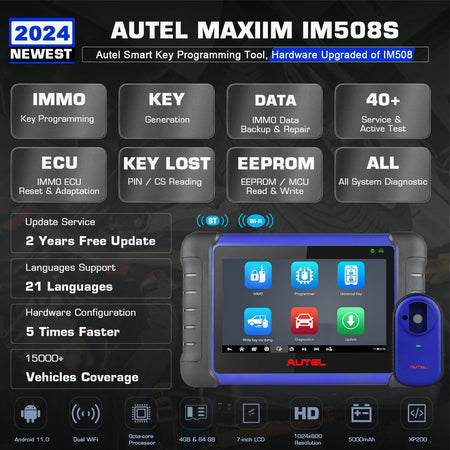 Autel MaxiIM IM508S &ndash; Advanced IMMO Key Programmer