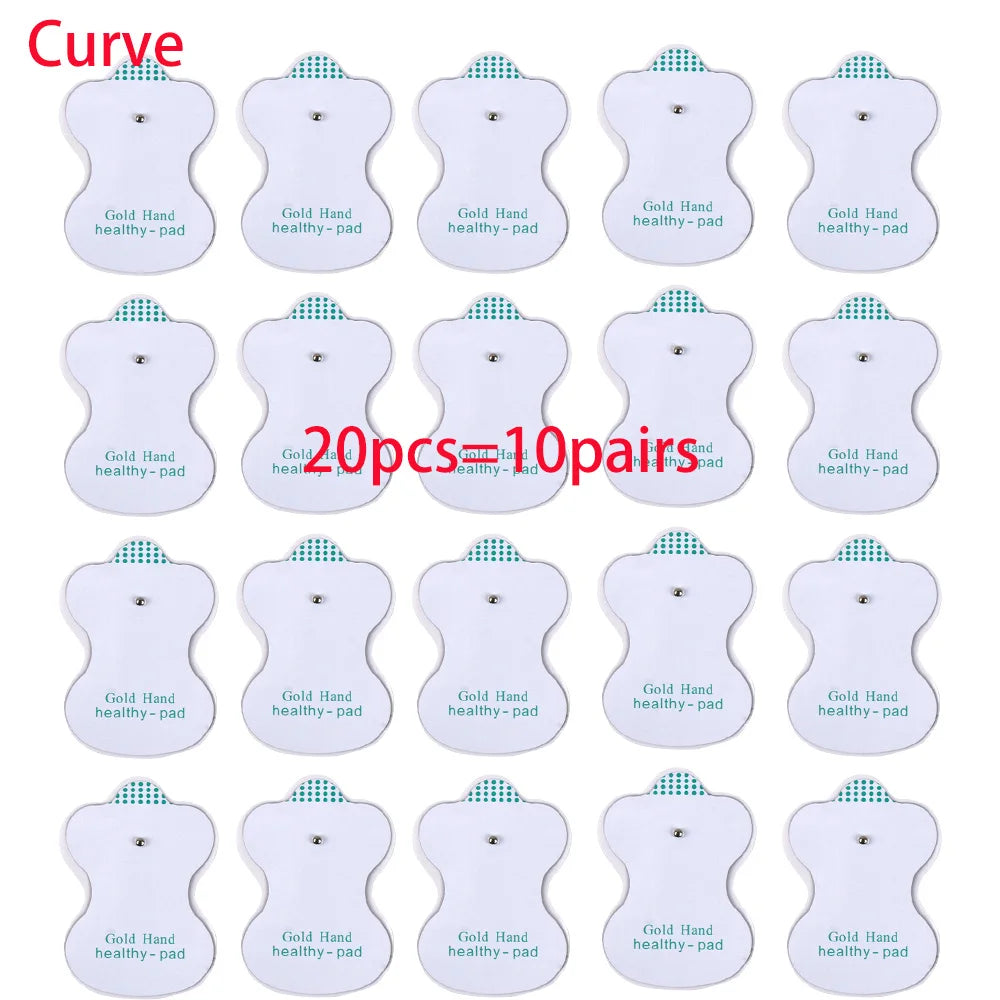 Physiotherapy Tens Electrode Pads &ndash; Conductive Gel Therapy 20pcs HX pads