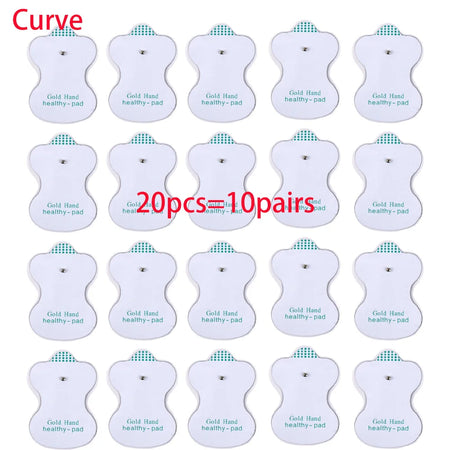 Physiotherapy Tens Electrode Pads &ndash; Conductive Gel Therapy 20pcs HX pads