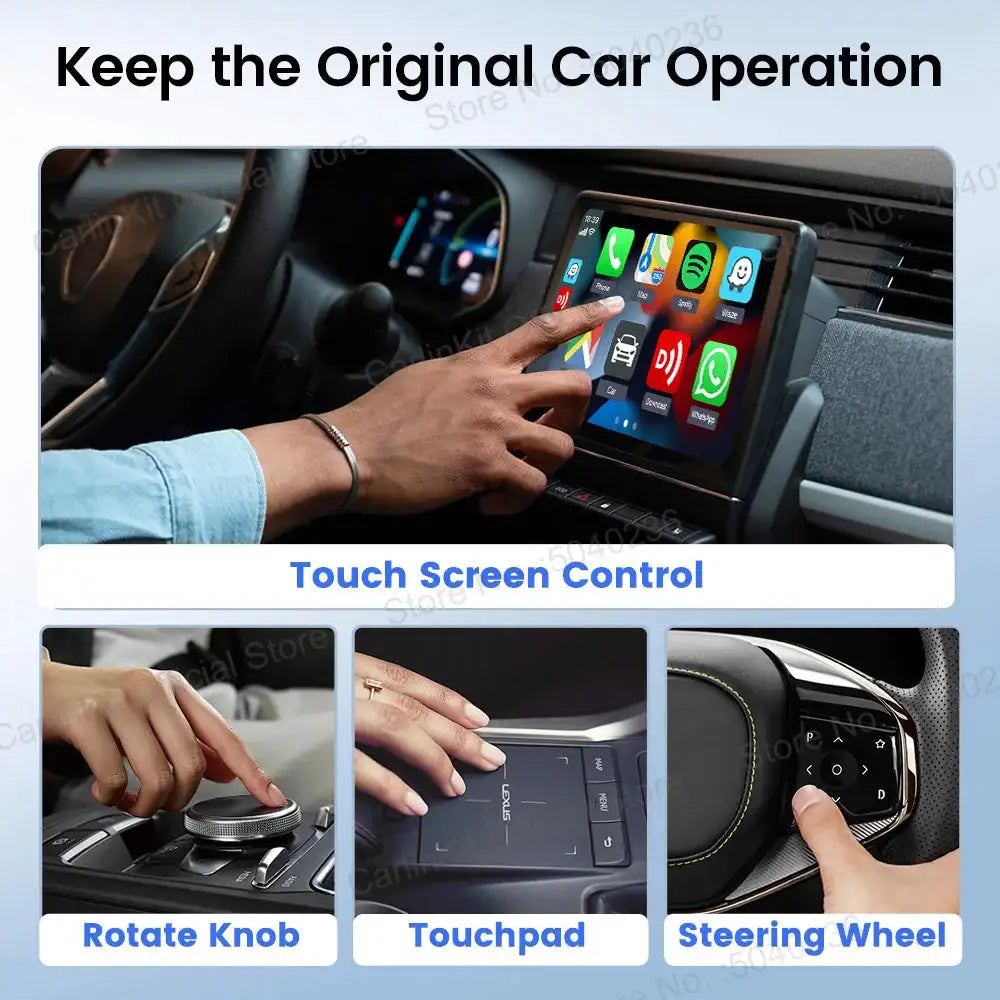 CarLife To CarPlay Android Auto 2in1 Adapter Baidu CarLife