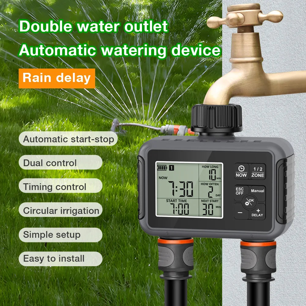 Irrigation Watering Timer &ndash; Automatic Multi-Outlet Control