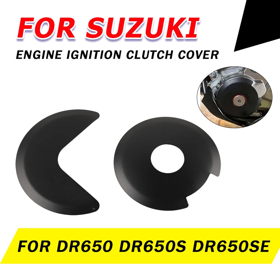 Suzuki DR650 Engine Ignition Clutch Cover Guards, Protective Case Cap for DR650S SE 1996-2024