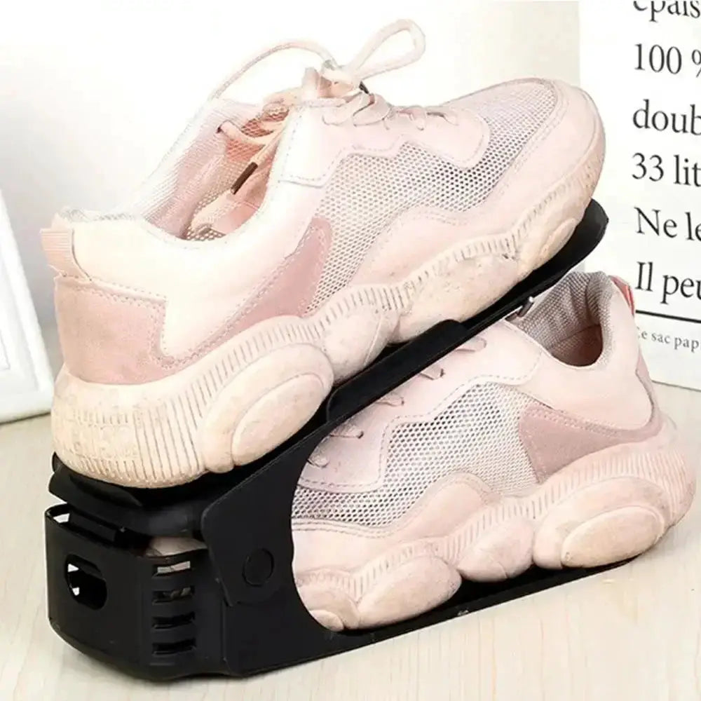 Adjustable Shoe Organizer Shoe Support Rack 5/10PCS Shoe-Shelf for Closet Cabinet Closet Stand Shoes Storage Rack Shoebox by InterCyprus Trading Ltd