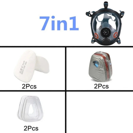 AnruiGe 6800 Gas Mask &ndash; Exceptional Chemical Fire Protection Suit 1