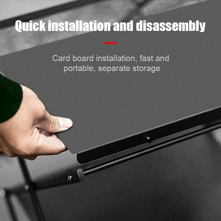 WESTTUNE Camping Three-Tier Rack &ndash; Portable Outdoor Storage Solution