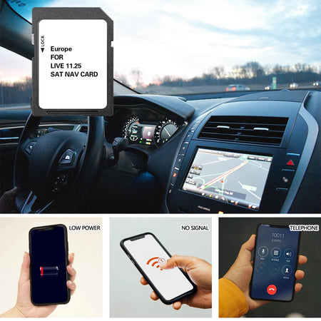 Koleos 2011 2012 2013 Sat NAV SD Card &ndash; Slovakia Sweden