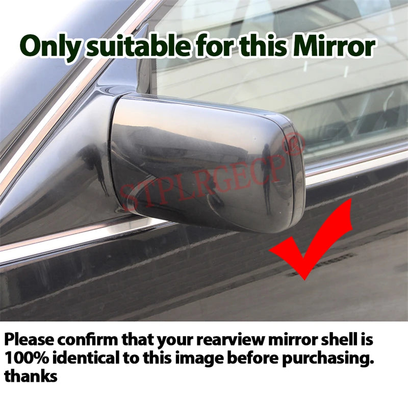 Cristal del Espejo Retrovisor Calentado para Mercedes-Benz C E S W202 W210 W140