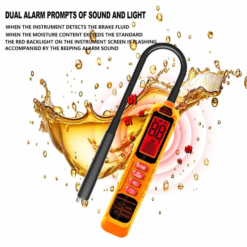 Xiaocetool 5 LED Brake Fluid Tester Pen DOT3 DOT4 DOT5.1