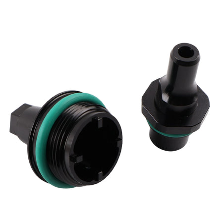 PIKBUK PCV Valve Cap Aluminum Cover Kit For BMW N54 E90 E91 E92 E82 E88 E89 E60 E61 E71 Twin Turbo Engines 11127565284 by InterCyprus Trading Ltd