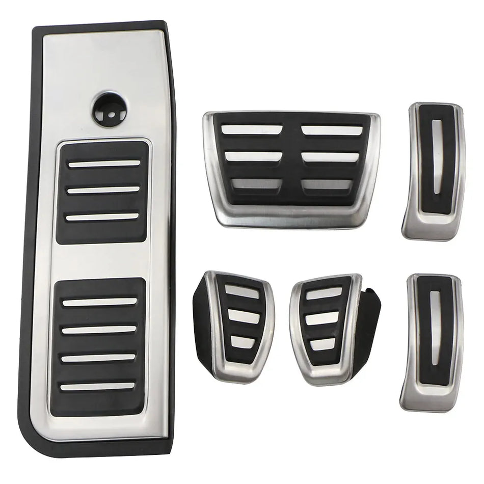 Audi A6 C8 LHD Pokrivači Pedala, Nehrđajući Čelik S Gumom