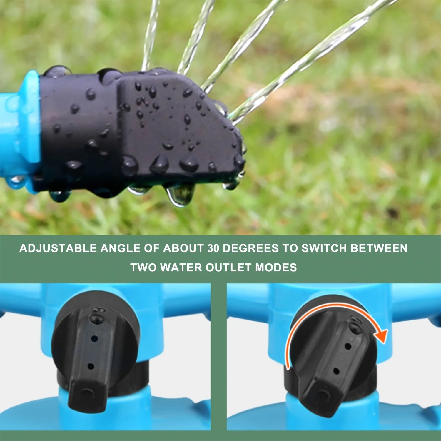 360&deg; Auto Rotating Spray Nozzle