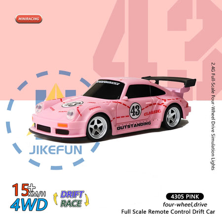 1/43 RC Car 2.4G Mini Remote Control Drift Car &ndash; High Speed