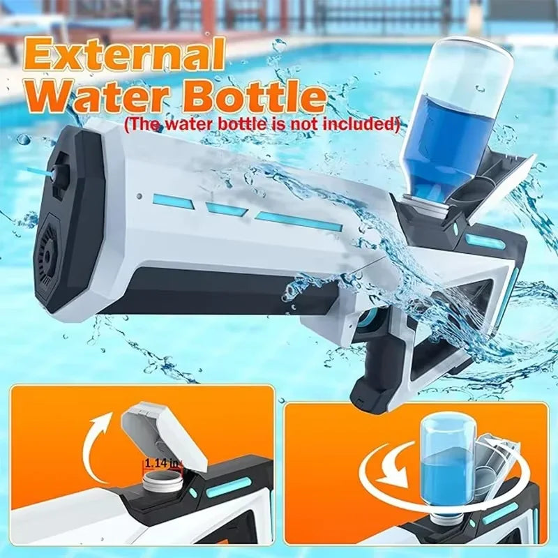 Powerful Electric Water Guns for Adults - Automatic Suction &amp; Blasting