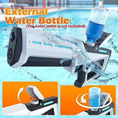 Powerful Electric Water Guns for Adults - Automatic Suction &amp; Blasting