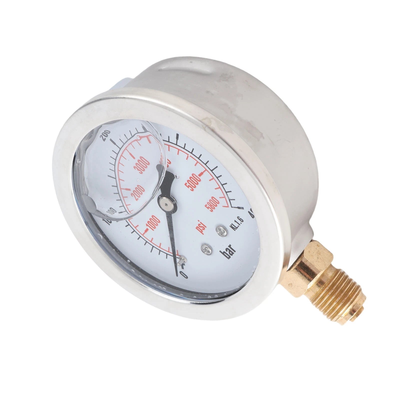 0-400Bar 0-5800Psi G1/4 68Mm Dial Hydraulic Pressure Gauge &ndash; High Precision Pressure Measurement