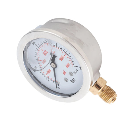 0-400Bar 0-5800Psi G1/4 68Mm Dial Hydraulic Pressure Gauge &ndash; High Precision Pressure Measurement