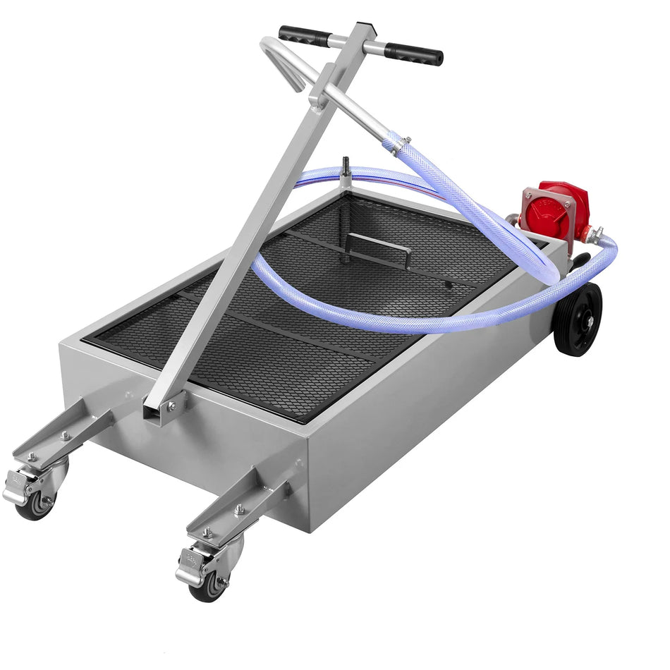 15 Gal Niski Profil Misa Do Odpływu Oleju Z Pompą Na Obrotowych Kółkach