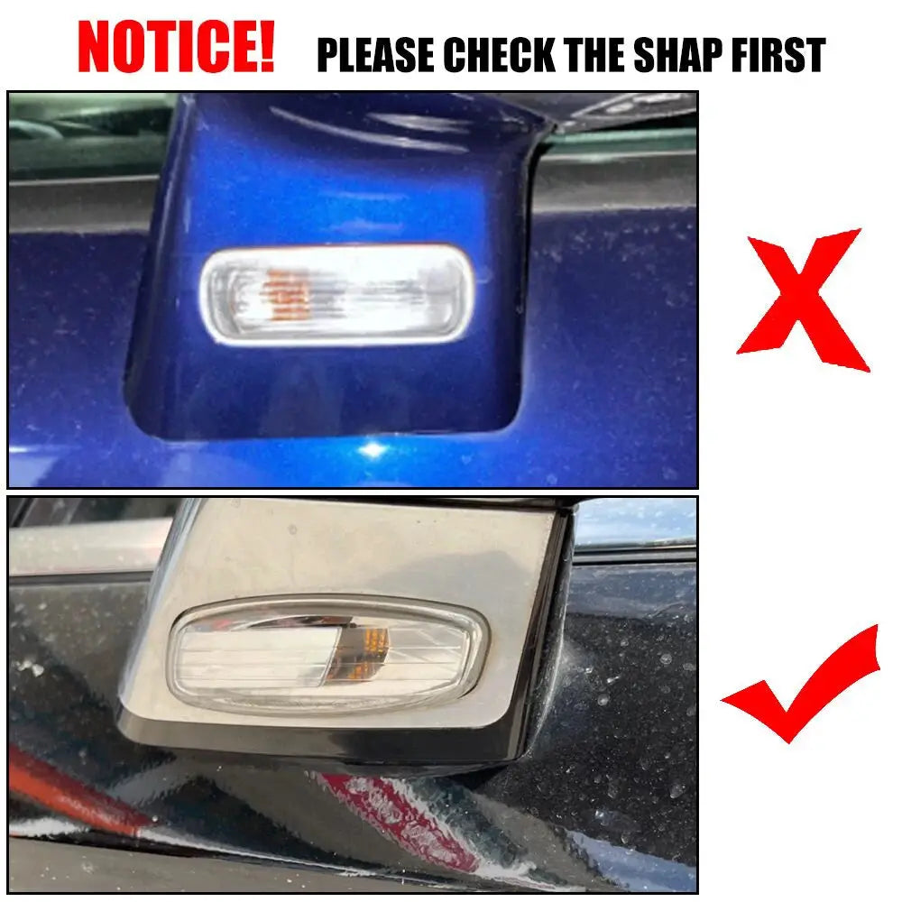 2PCS Dynamic Flowing LED Side Marker Turn Signal Light For Citroen C4 Picasso C3 C5 DS4 Peugeot 308 207 3008 5008 by InterCyprus Trading Ltd