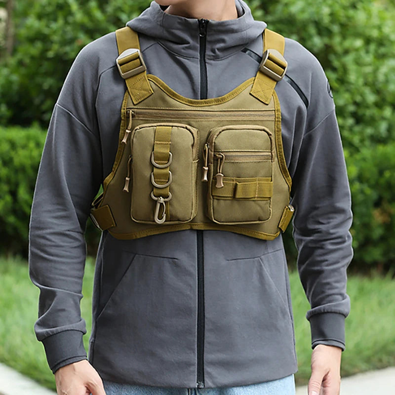 Tactical Molle Front Chest Rig Vest Bag &ndash; Adventure Ready