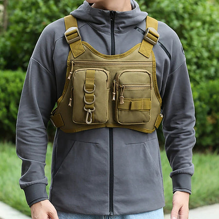 Tactical Molle Front Chest Rig Vest Bag &ndash; Adventure Ready