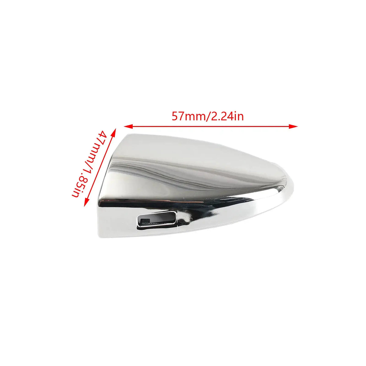 1Pcs Front Left Driver Side Door Handle Key Cover Cap Chrome-plating Car Accessories Lexus ES350 LS460 LS600h 69218-33010 by InterCyprus Trading Ltd