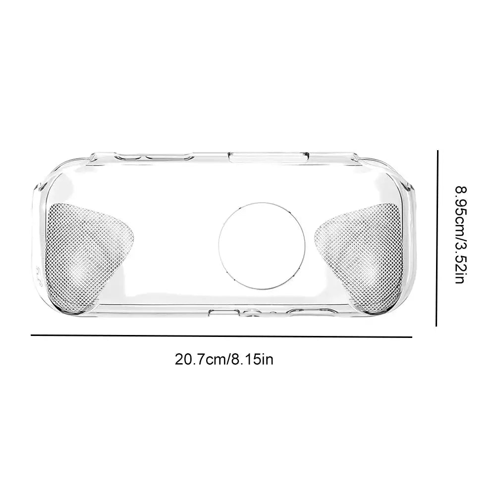 Clear TPU Shockproof Case Ergonomic Grip For MANGMI AIR X Transparent