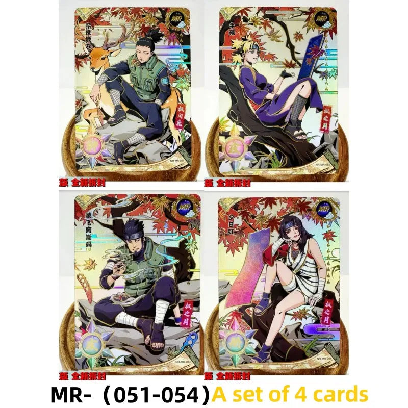 Kayou MR Card 51~62 Series Naruto Flash Cards &ndash; Collectible MR 51-54