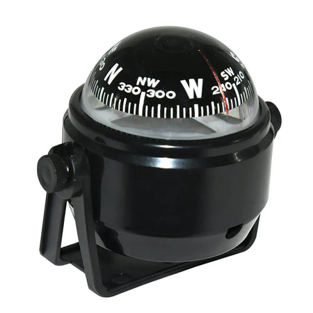 Sea Boat Pivoting Compass &ndash; Waterproof LED Navigation Light black
