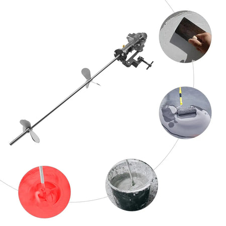 1/2 HP Pneumatic Paint Mixer &ndash; Explosion-Proof for Coatings