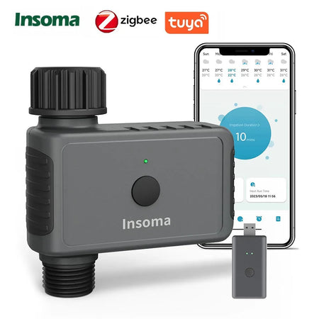 Insoma SGW05Z &ndash; Zigbee Garden Water Timer For Irrigation