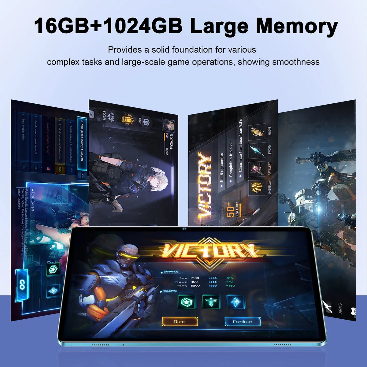 Original Pad 8 Pro Tablet &ndash; High Performance Snapdragon 8 Gen2 with 16GB RAM and 1024GB Storage