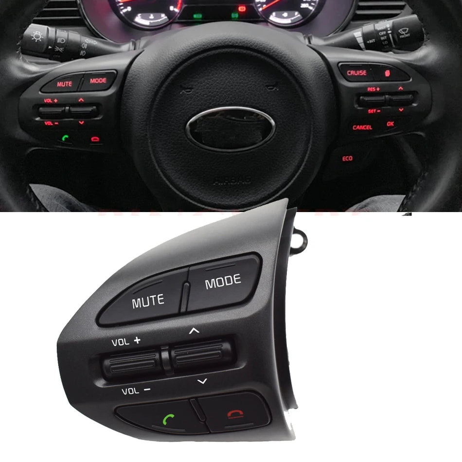 Lenkrad-Tasten-Schalter ABS+PC für Kia K5 2014-2015