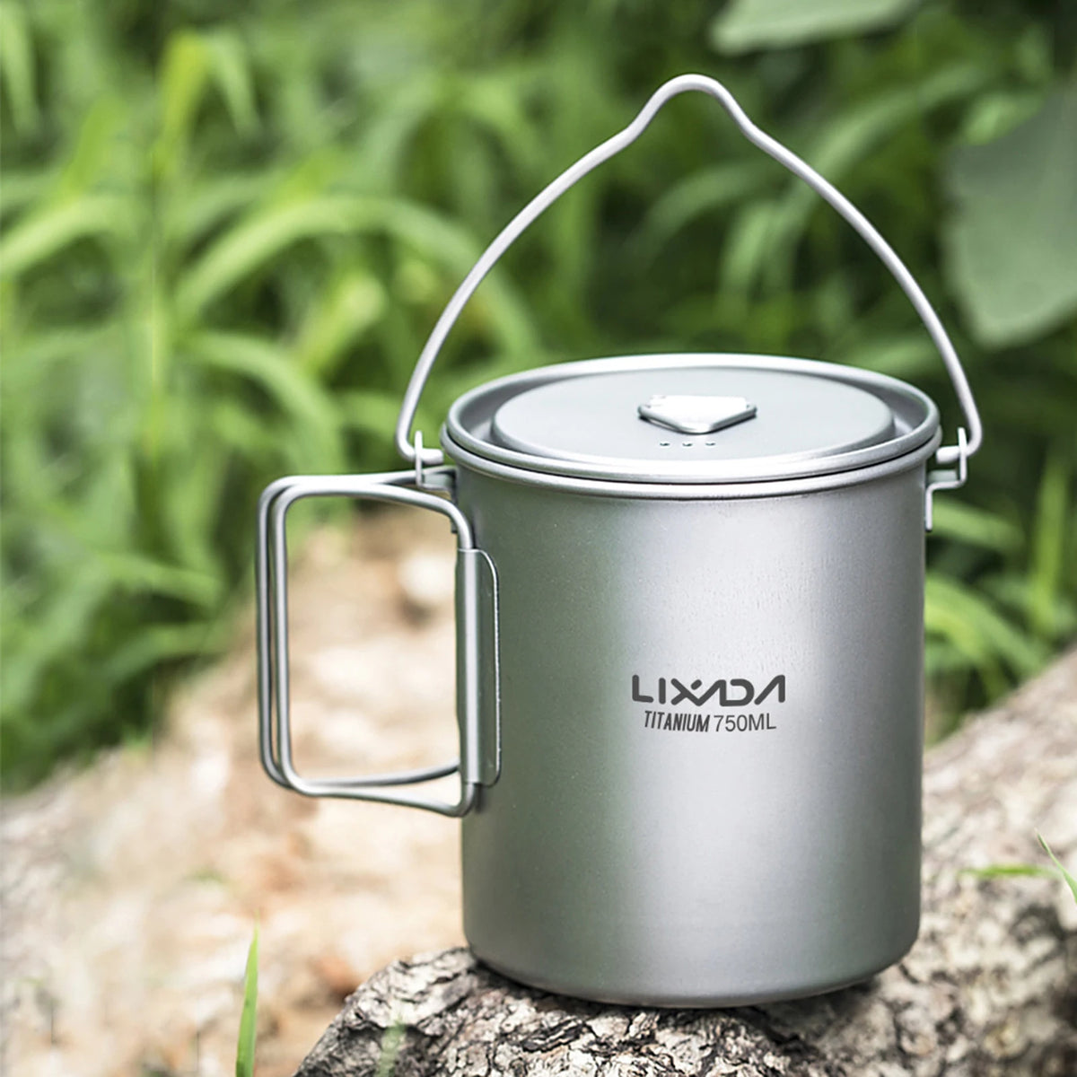 Ultralight 750ml Titanium Pot &ndash; Ultra Lightweight Camp Mug