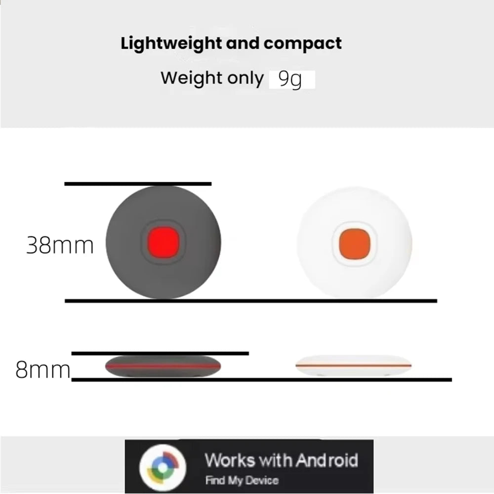 AKAMATE AD002 GPS Tracker Tag &ndash; Android Bluetooth Locator