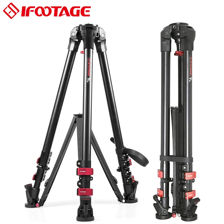 IFOOTAGE Tripod T5S T7S &ndash; Heavy Duty Aluminum, 88lb Load